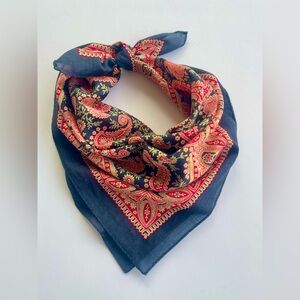 Vintage Ralph Lauren Paisley Western Scarf